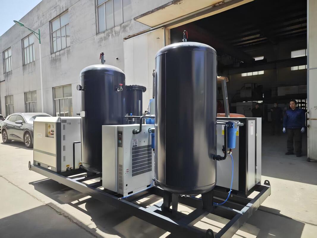 PSA-Stickstoffgenerator vor Ort für Faserlaserschneiden mit 99,99% Reinheit und 90% Kostenersparnis
