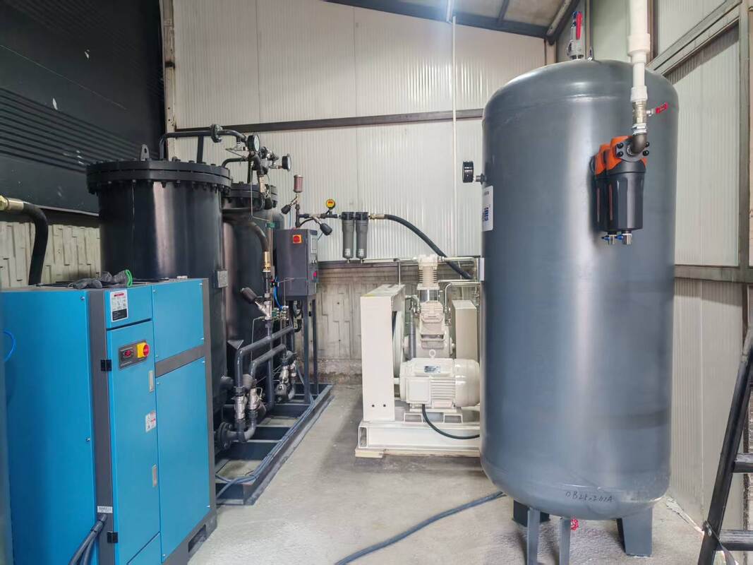 PSA-Stickstoffgenerator vor Ort für Faserlaserschneiden mit 99,99% Reinheit und 90% Kostenersparnis