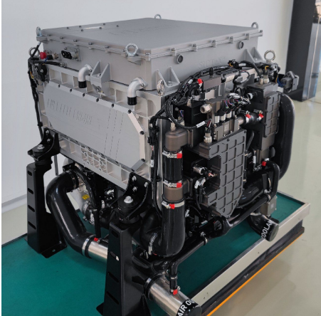 60 kW flüssiggekühlter PEM-Brennstoffzellenwasserstoffgenerator mit 99,99% Wasserstoffreinheit