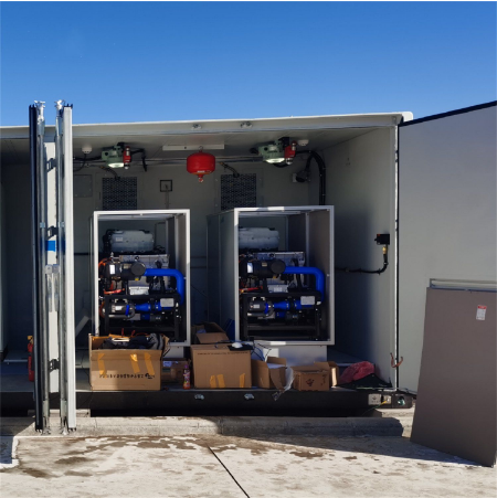 500 m3/h 1 MW Wasserstoffgenerator in Behälter Wasser-Elektrolyseur für Brennstoffzellen-Kraftwerke