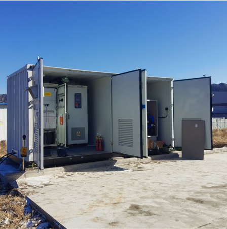500 m3/h 1 MW Wasserstoffgenerator in Behälter Wasser-Elektrolyseur für Brennstoffzellen-Kraftwerke