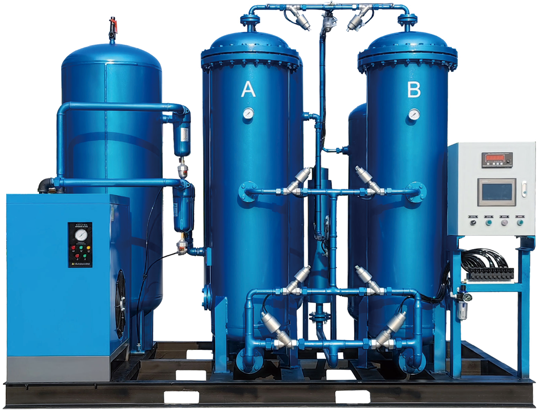 EPV-15MZ+ Plus Doppelturm-PSA-Stickstoffgenerator mit 99,999 % ultrahoher Reinheit und 15 Nm3/h Durchflussrate mit SPS-Steuerung